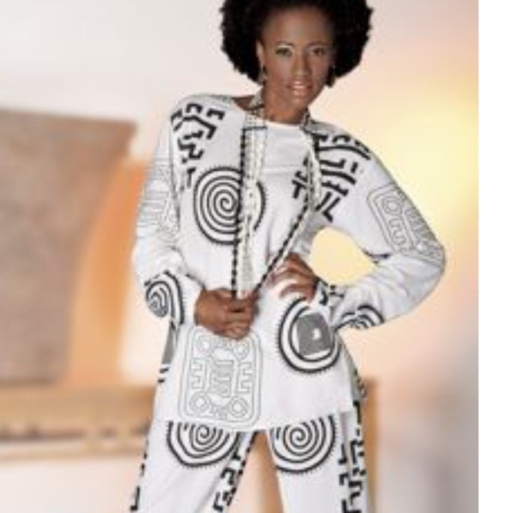 FINAL REDUCTION! African Print Pants and Top Set - Picture 4 of 6